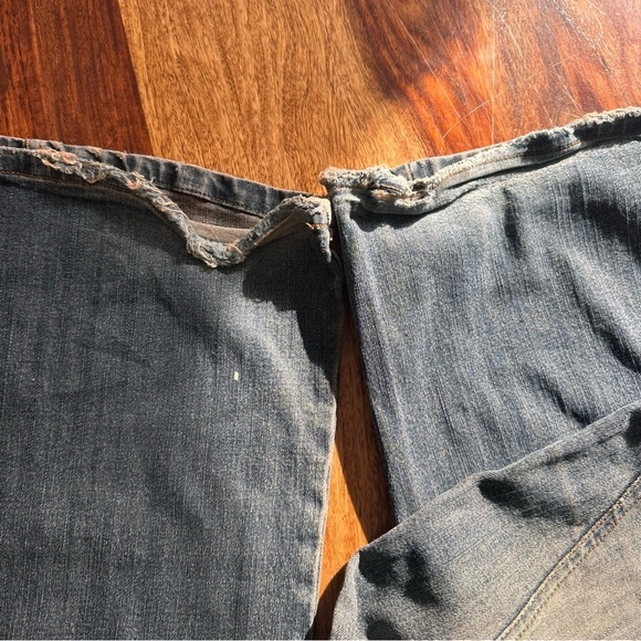 Bebe Jeans vintage Y2K 90s Jil Taille 42 Large Flare low rise - Picture 6 of 12
